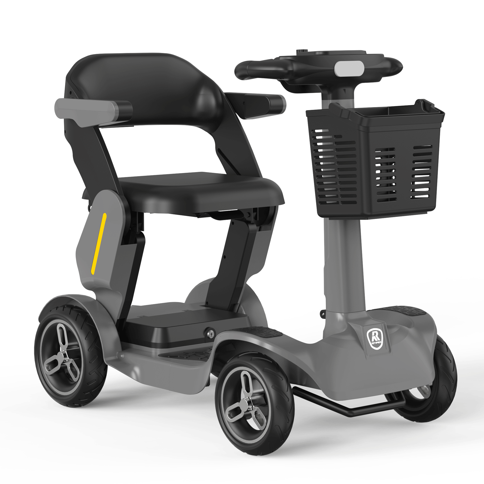 JunLing SPD2 4-Wheeled Mobility Scooters, 34 Miles Range, 756Wh Lithium Battery, 265lbs PayLoad